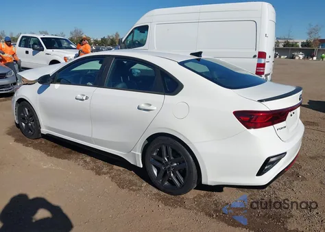 2021 Kia Forte Gt-Line из США, поврежденный, VIN 3KPF34AD8ME264378